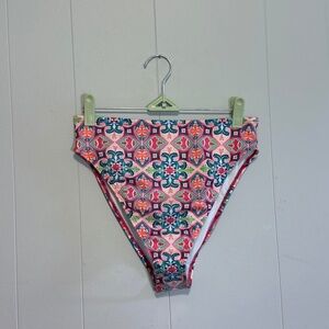 ASOS High Leg High Waist Swim Bottoms NWOT